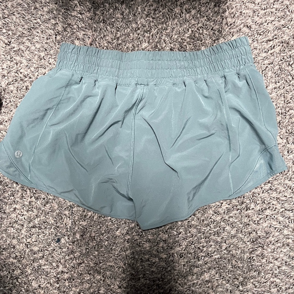 lululemon athletica Athletic Shorts in Blue-Green